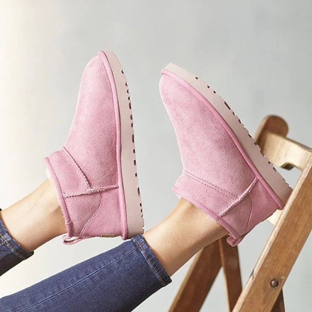 UGG Classic Ultra Mini Boots in Dusty Orchid